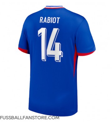 Frankreich Adrien Rabiot #14 Replik Heimtrikot EM 2024 Kurzarm